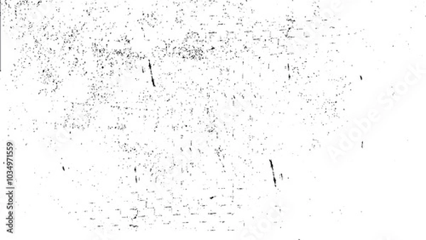 Fototapeta Grunge black and white seamless pattern. Monochrome abstract texture. Abstract noise background. Dark design