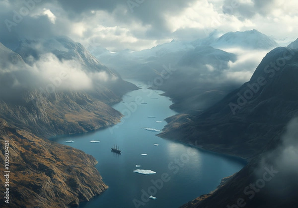 Obraz deep blue ocean