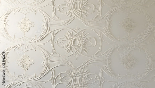 Fototapeta pattern with flowers