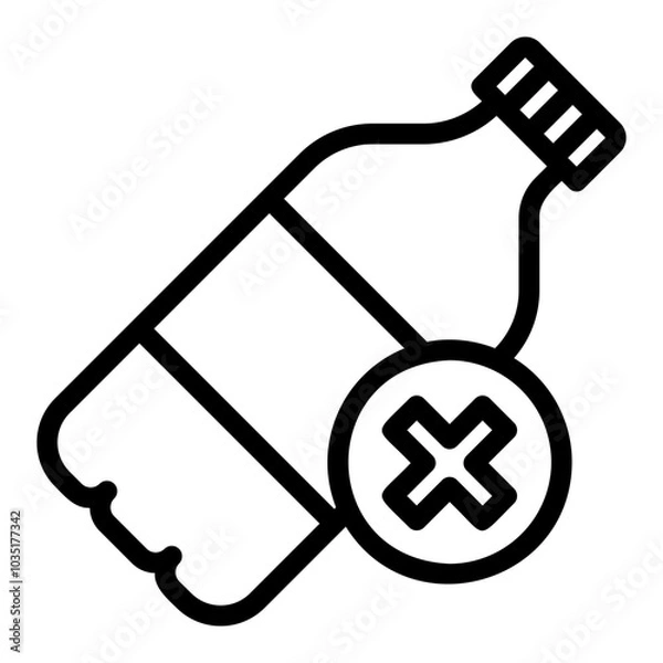 Fototapeta ecology icon or logo ilustration for website. Perfect use for web, pattern, design, app, etc.