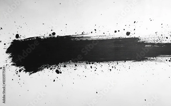 Fototapeta Grunge background in black and white. Abstract modern monochrome background with dots, lines, dust, spots, chips.