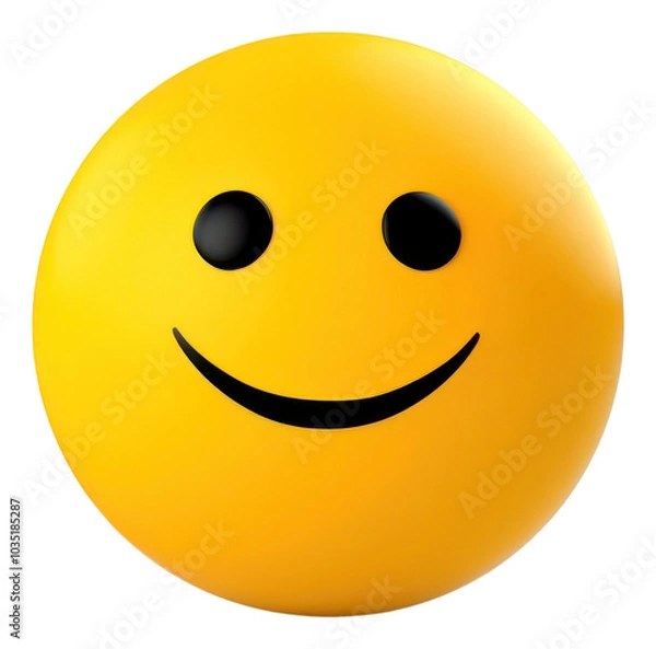 Obraz PNG  Emoji ball white background anthropomorphic. AI generated Image by rawpixel.