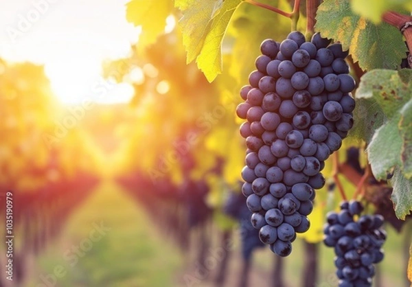 Obraz Grape Harvest Sunset.
