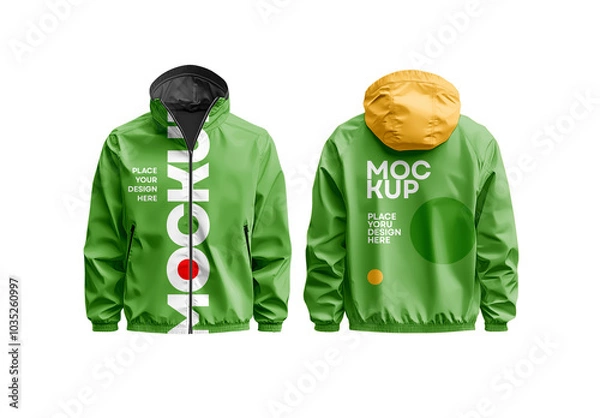 Obraz Windbreaker Mockup Generated with AI