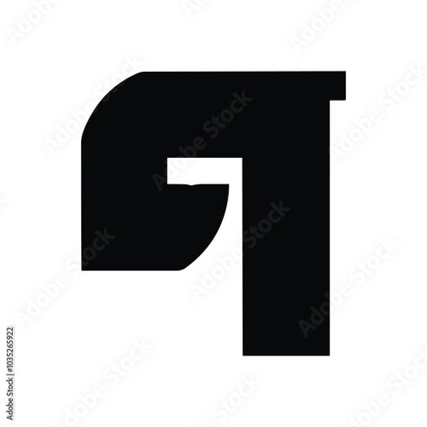 Obraz Bold Bengali Alphabet Vector Set