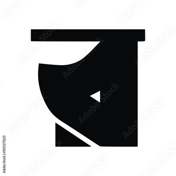 Obraz Bold Bengali Alphabet Vector Set