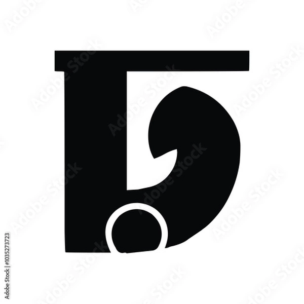 Obraz Bold Bengali Alphabet Vector Set