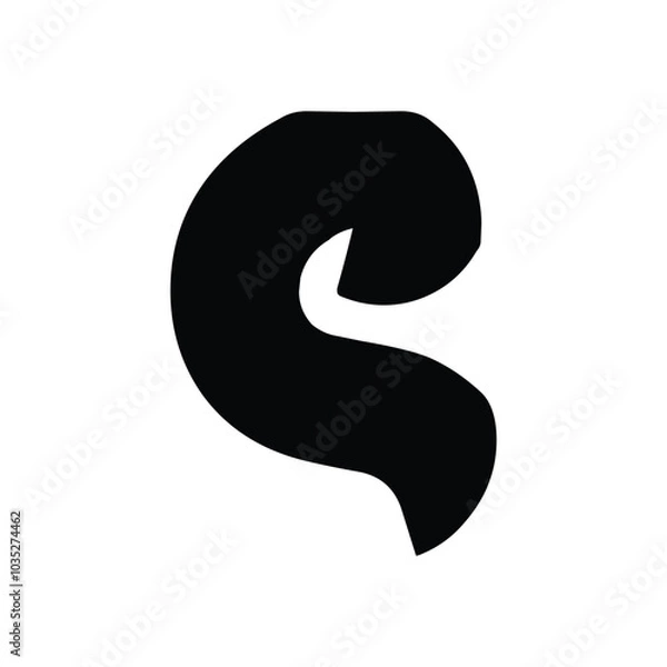 Obraz Bold Bengali Alphabet Vector Set