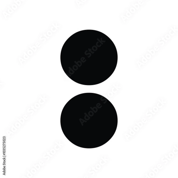 Obraz Bold Bengali Alphabet Vector Set