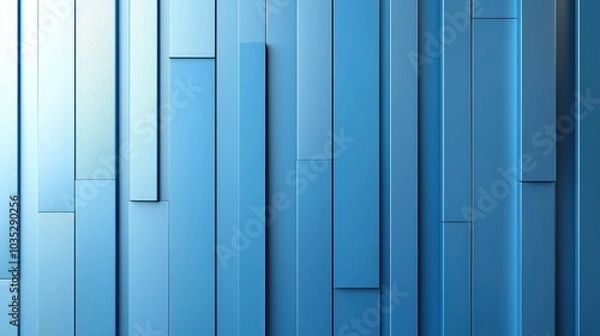 Fototapeta A matte blue metal background with soft texture and subtle shadows, giving it an industrial yet modern feel