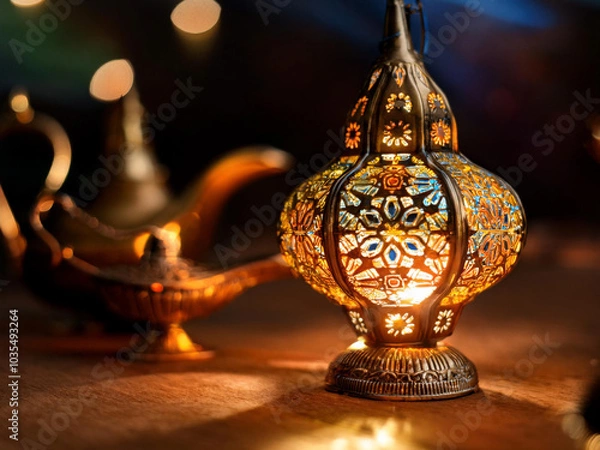 Fototapeta antique lamp