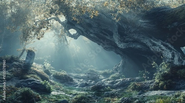 Obraz Mystical Forest Path