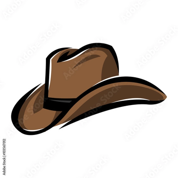 Obraz Cowboy Hat vector