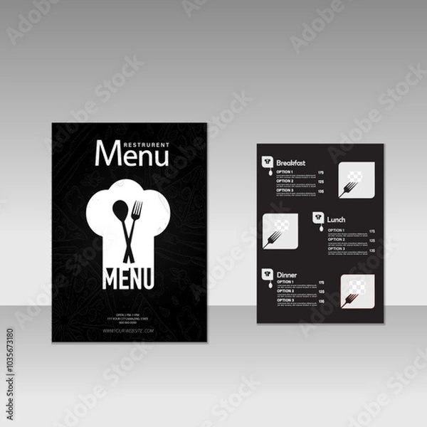 Obraz Best Menu Design