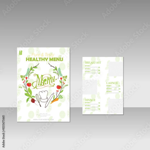 Obraz Best Menu Design