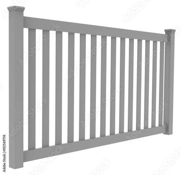 Obraz Vinyl fence