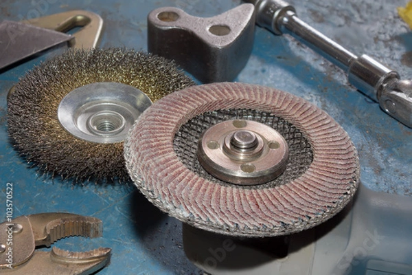 Fototapeta Angle grinder