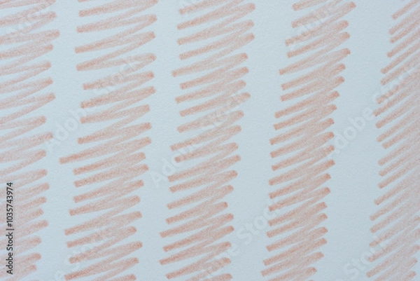 Fototapeta background with zig-zag lines on textured paper