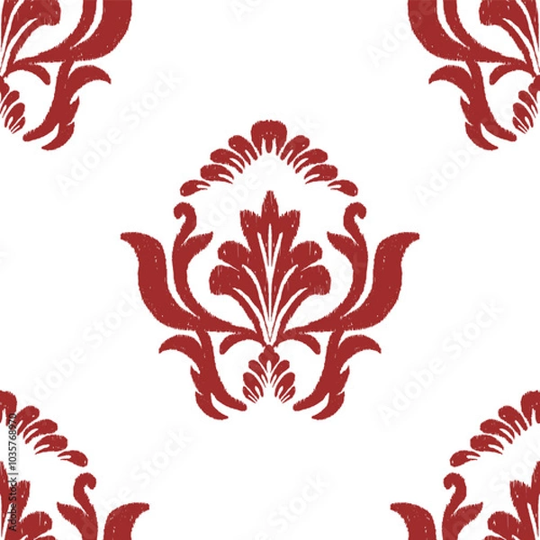 Fototapeta seamless pattern with design elements