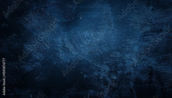 Fototapeta black dark blue texture background for design toned rough concrete surface a painted old paper