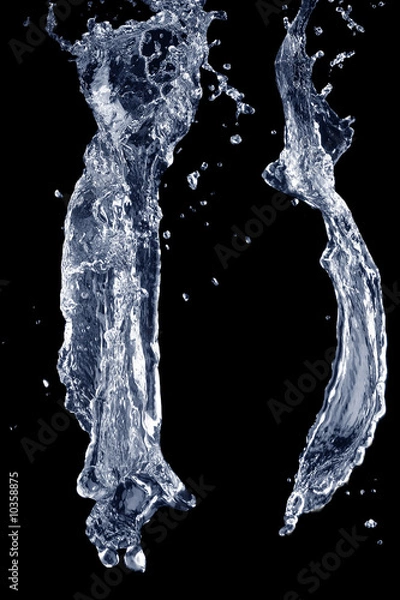 Fototapeta water flow effect