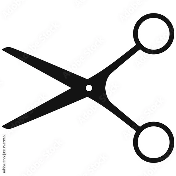 Obraz Scissors, png, vector, art, illustration, design.