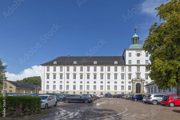 Obraz Gottorp Castle (Anno 1703)  is a castle in the city of Schleswig in Germany
