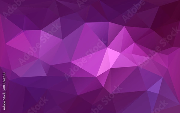 Obraz Polygonal mosaic abstract geometry background