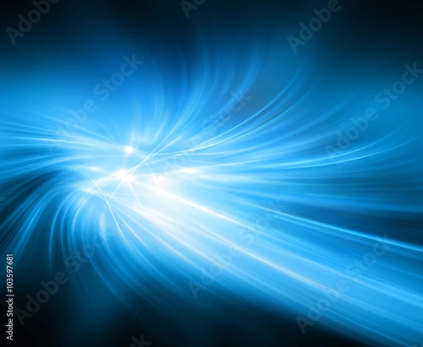 Obraz Abstract blue background