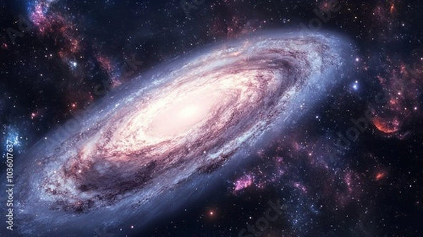Fototapeta Galaxy_High_resolution_Space_background
