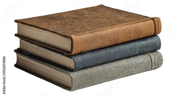 Fototapeta Books on transparent background, png