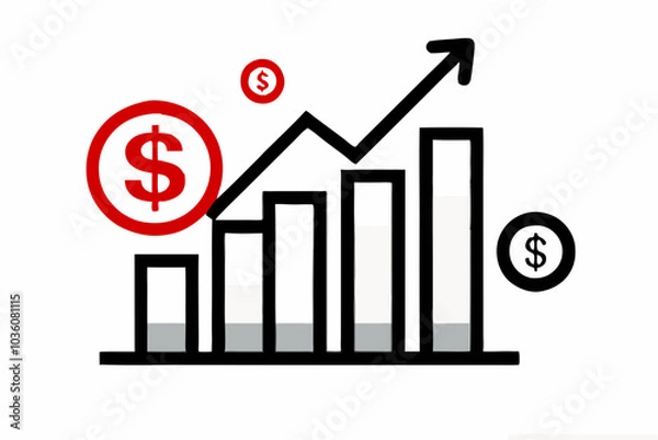 Obraz Funny cat eating leaf plant in pot. Cute naughty kitty chewing leaves, houseplant. Amusing playful evil feline animal, bad behavior. Comic flat vector illustration isolated on white background.
