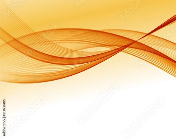 Fototapeta Abstract vector wave background