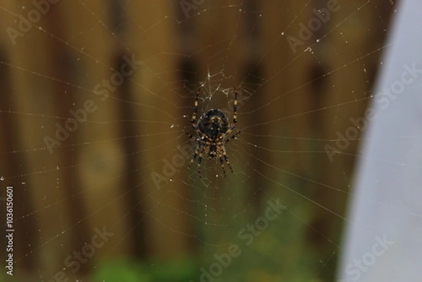 Obraz spider on web