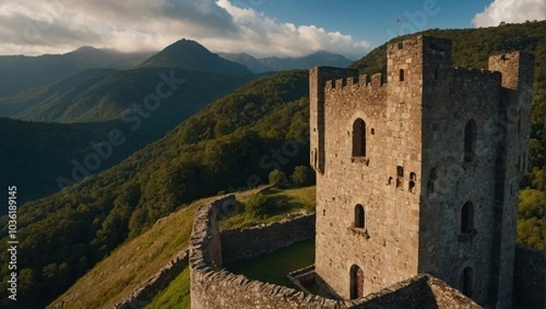 Fototapeta Archer tower views that take your breath away