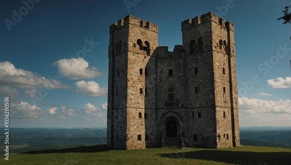 Fototapeta The archer tower captures the imagination of every visitor who arrives