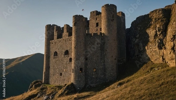 Fototapeta The archer tower evokes a sense of wonder