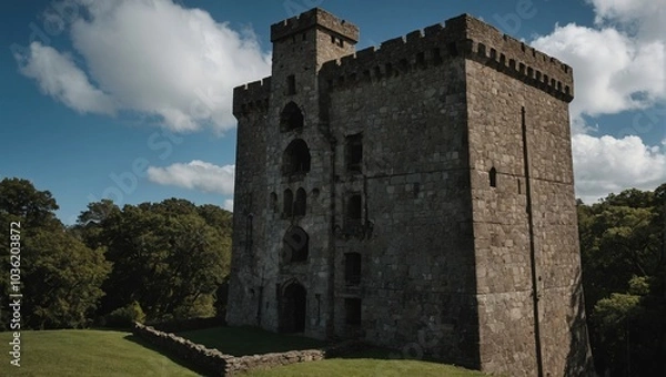 Obraz The archer tower features impressive architecture