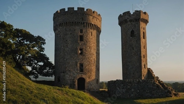 Obraz The archer tower features stunning architecture that captivates every single visitor’s heart