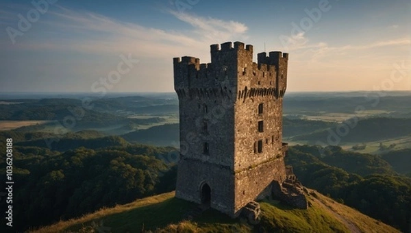 Fototapeta The archer tower has become an iconic symbol of the region's rich culture