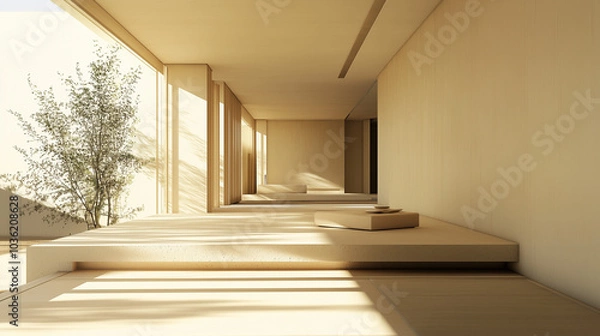 Fototapeta Luxury Interior Photography Featuring High-End Design Elements & Elegant Ambiance	