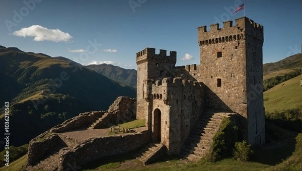 Obraz The archer tower inspires creativity in artists and writers alike