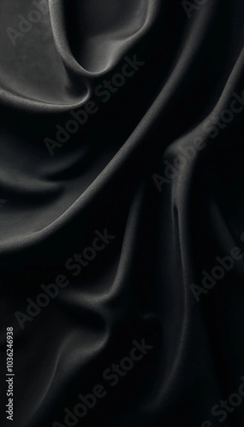 Obraz black satin background