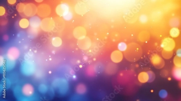 Fototapeta Abstract Colorful Bokeh Background