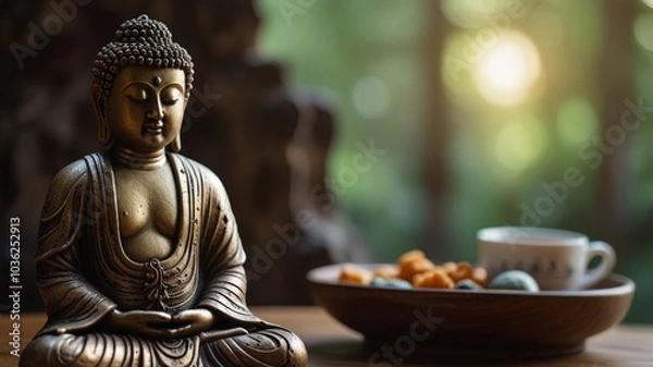 Obraz statue of buddha