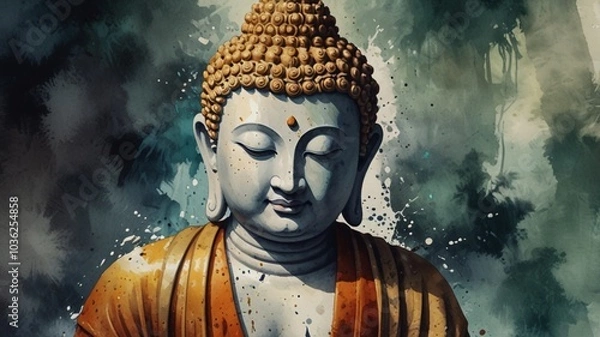 Obraz statue of buddha