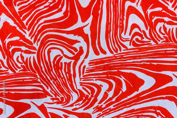 Fototapeta texture of print fabric striped zebra