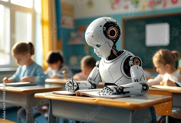 Fototapeta AI technology