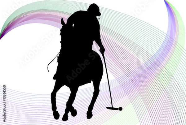 Obraz Polo Player Background