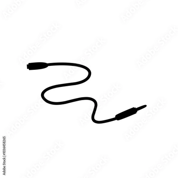 Obraz audio jack cable connector